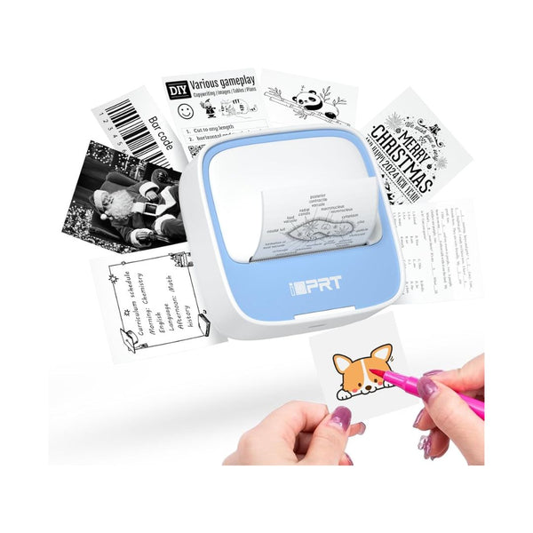 Portable Sticker Maker Machine with 1 Roll Sticker Paper