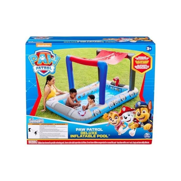 SwimWays Paw Patrol Pool Patroller Deluxe Inflatable Pool