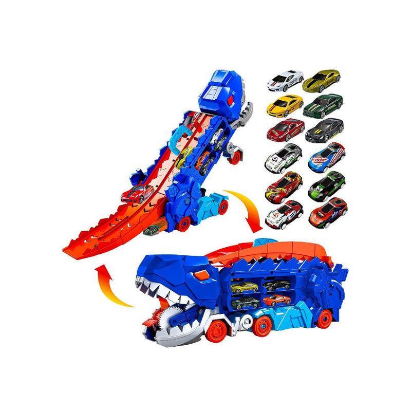 Toddler Truck Toy Set With 12 Cars