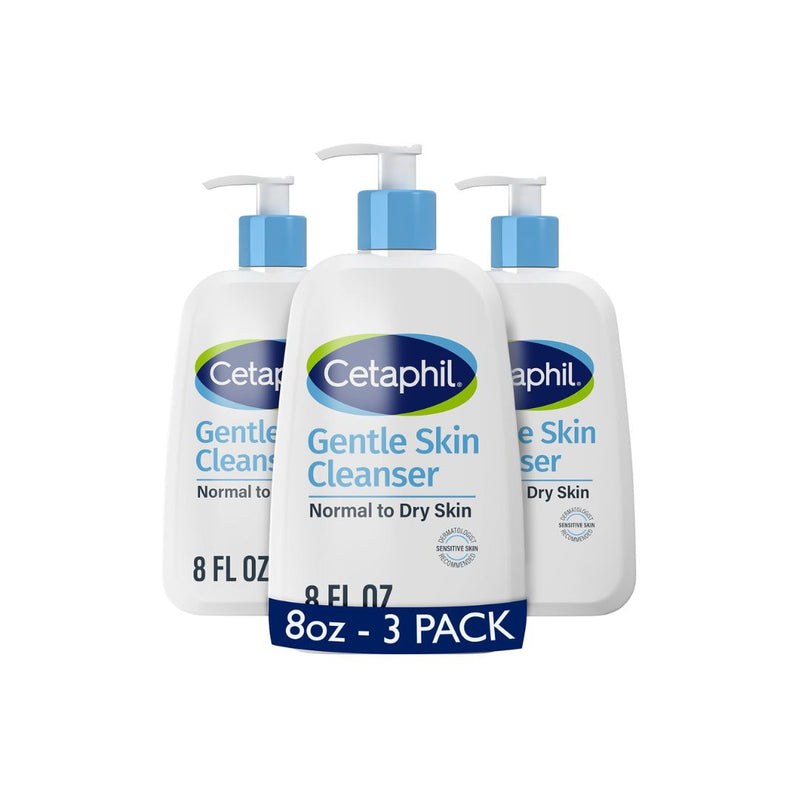 3 Cetaphil Hydrating Gentle Skin Cleanser