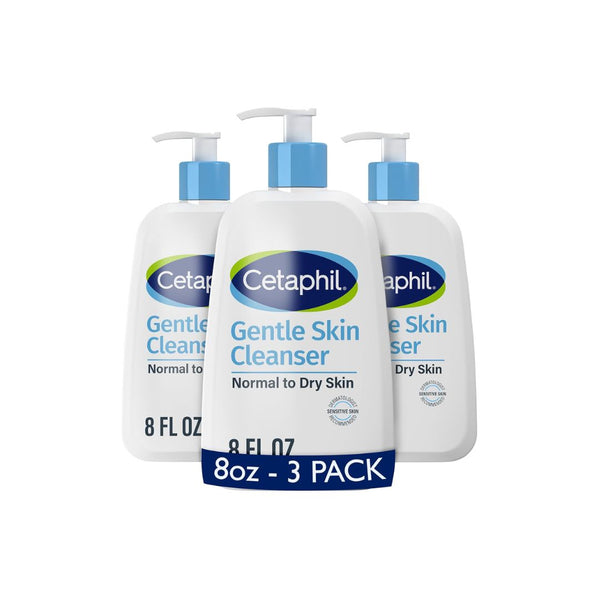 3 Cetaphil Hydrating Gentle Skin Cleanser