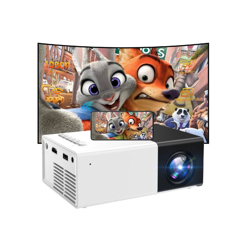 1080P Supported Mini Projector