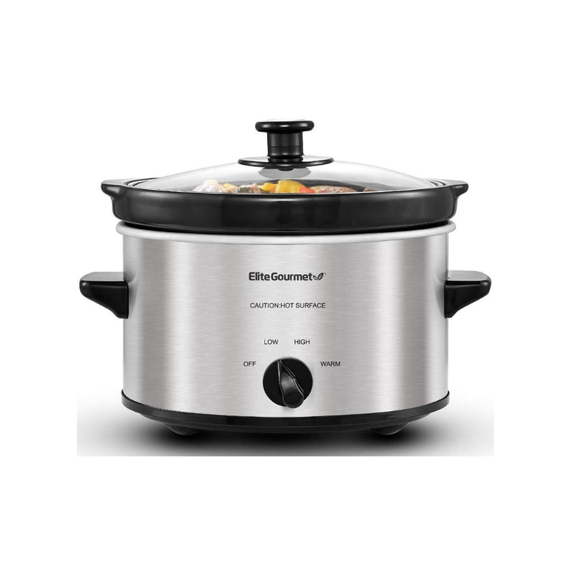 2 Quart Elite Gourmet Electric Slow Cooker