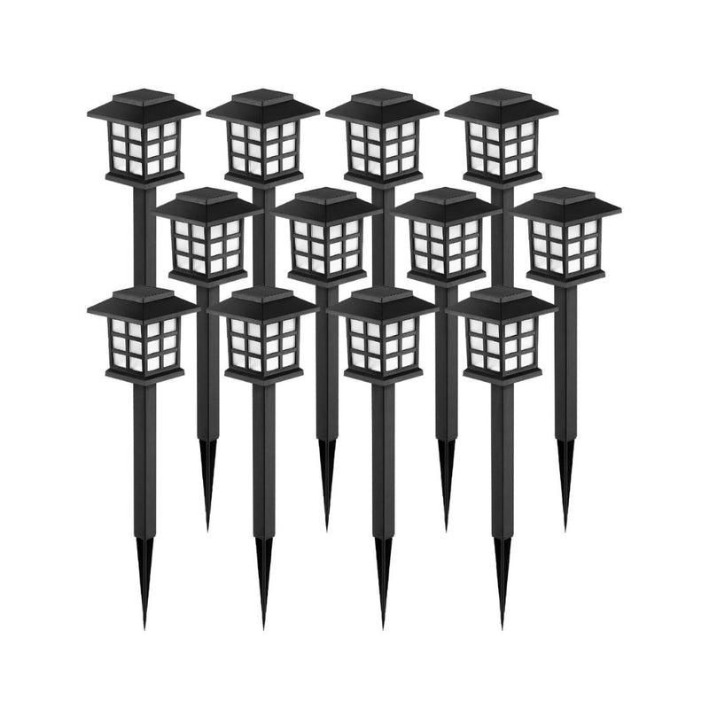 12 Pack Solar Outdoor Landscape Lights