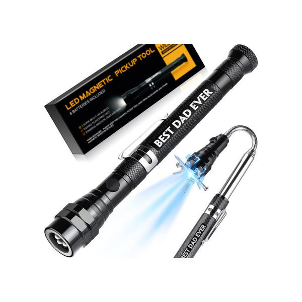 Magnetic Pickup Tool With Light