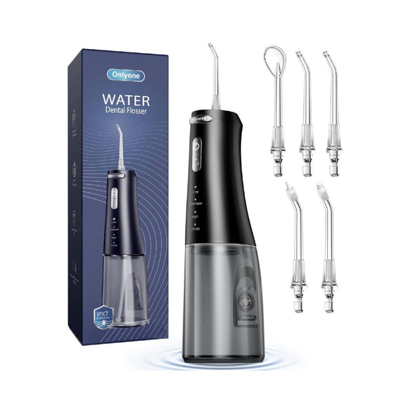 Portable Water Dental Flosser with 4 Modes