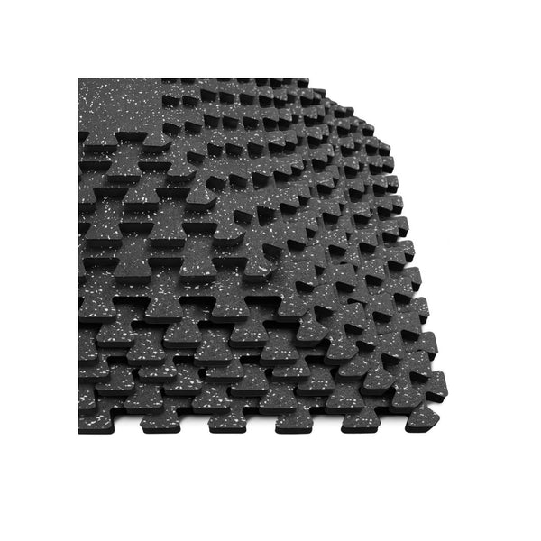 38 SQFT Rubber Gym Flooring Tiles by Yes4All, 0.56" Thick