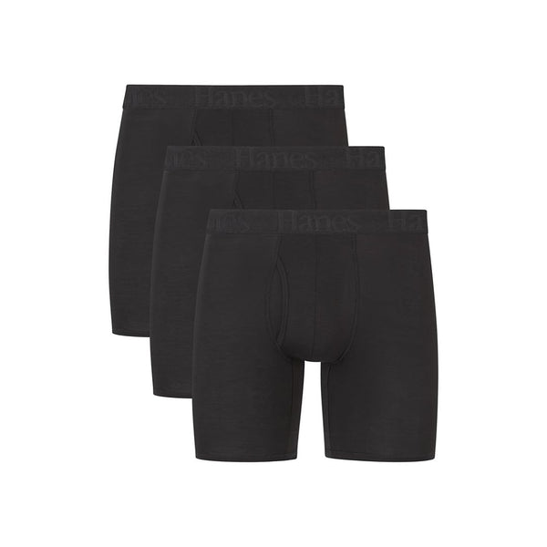 3 Hanes Men’s Supersoft Viscose from Bamboo Underwear