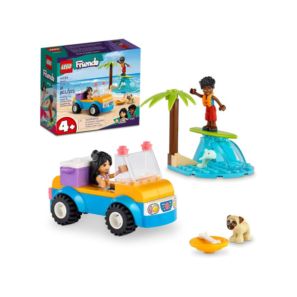 61-Pcs LEGO Friends Beach Buggy Fun Building Toy Set