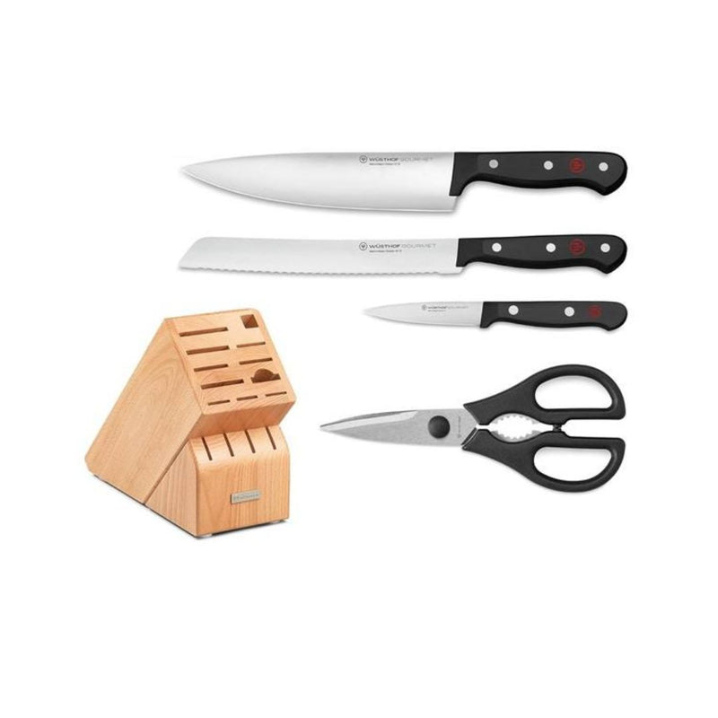 WUSTHOF Gourmet 5-Piece Block Set
