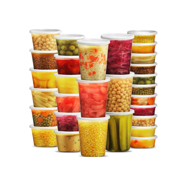 48 Pack Food Storage Containers with Lids