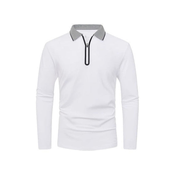 Men's Zipper Polo Shirts (6 Colors)
