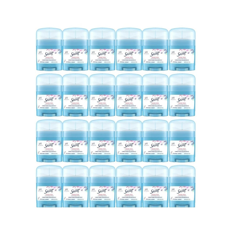 24 Pack of Secret Antiperspirant and Deodorant for Women