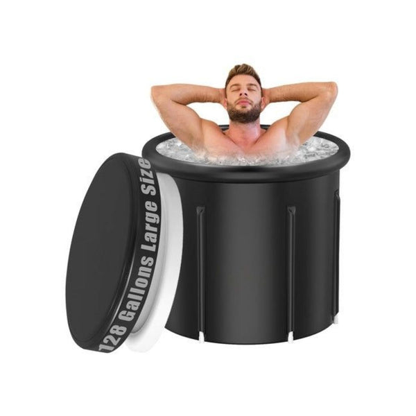 Cold Plunge Tub with Cover