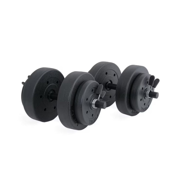 Athletic Works 40lb Adjustable Vinyl Dumbbell Set