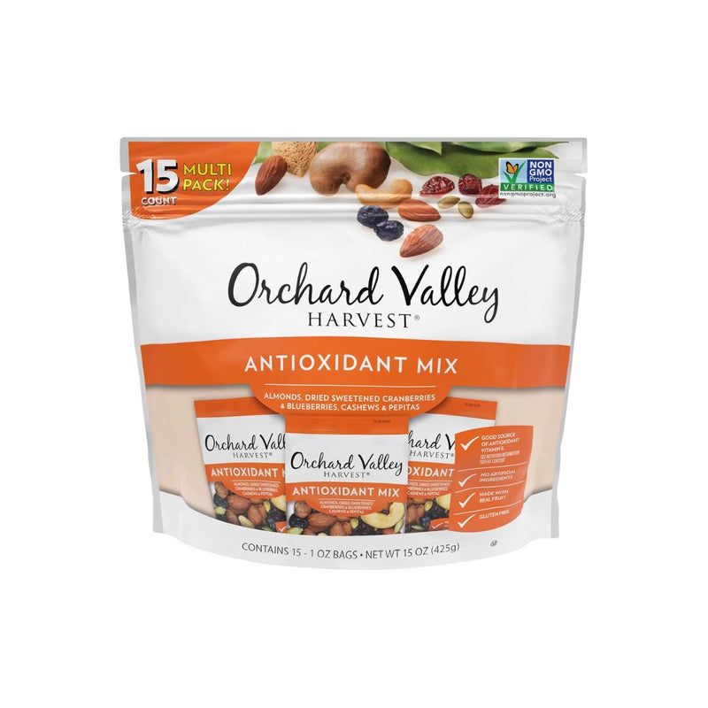 15-Count Orchard Valley Harvest Antioxidant Mix, 1 Oz