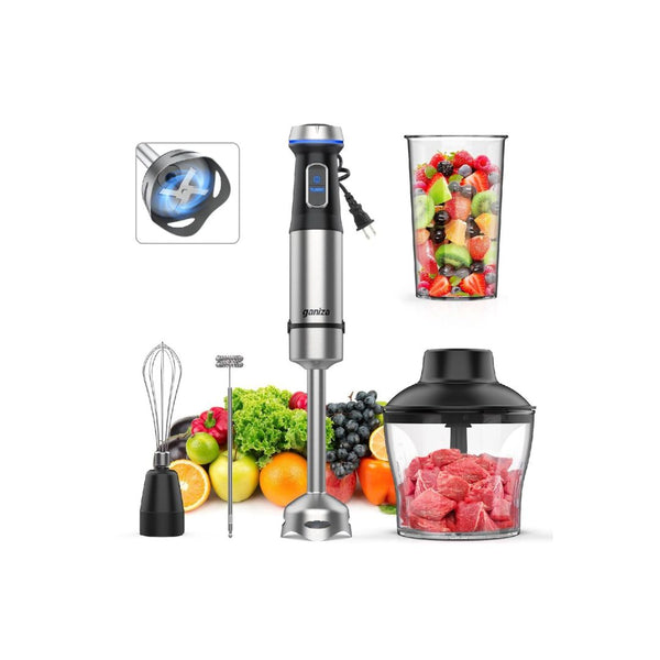 5-in-1 Immersion Hand Blender with Accessories