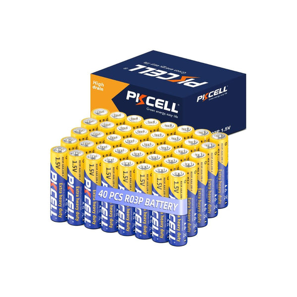 40-Pack AAA Batteries