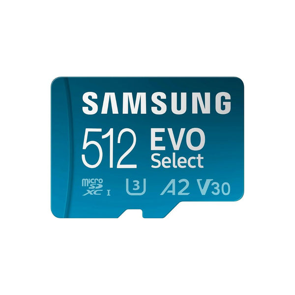 SAMSUNG 512GB Micro SD Card + Adapter