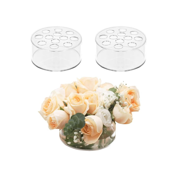 3-Pcs Acrylic Floral Vase Centerpieces