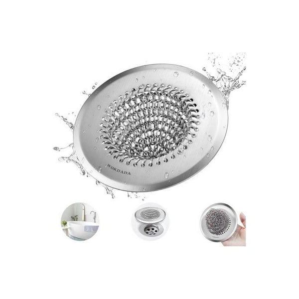 Bathtub Reversible Stainless Steel Drain Protector