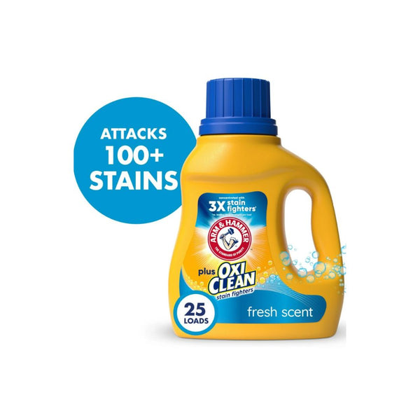 ARM & HAMMER Plus OxiClean Liquid Laundry Detergent + Get $2 Walmart Cash!