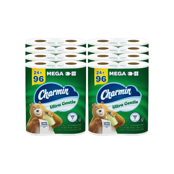 2 Packs of 48 Rolls Charmin Ultra Gentle Toilet Paper + Get $15 Amazon Credit!