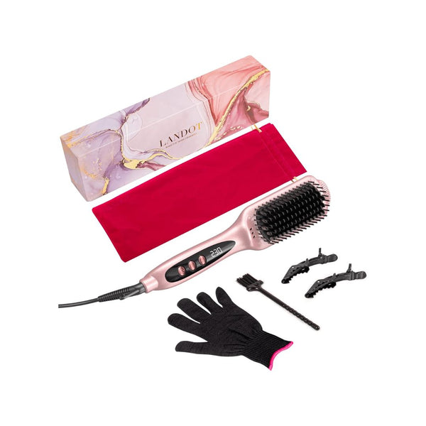 Electric Heated Ceramic Straightening Brush