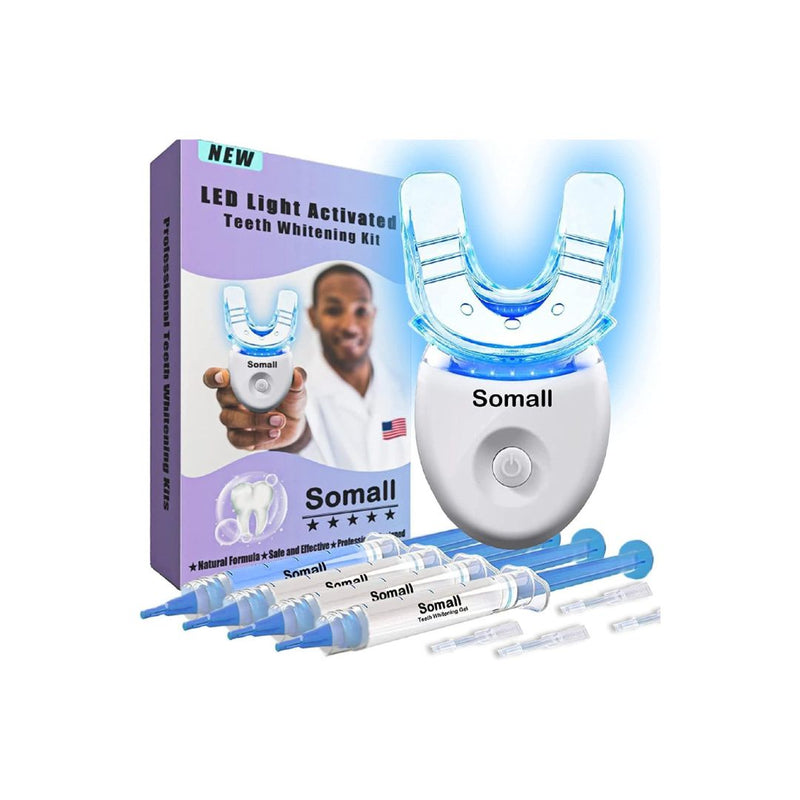 Teeth Whitening Kit with LED Light System
