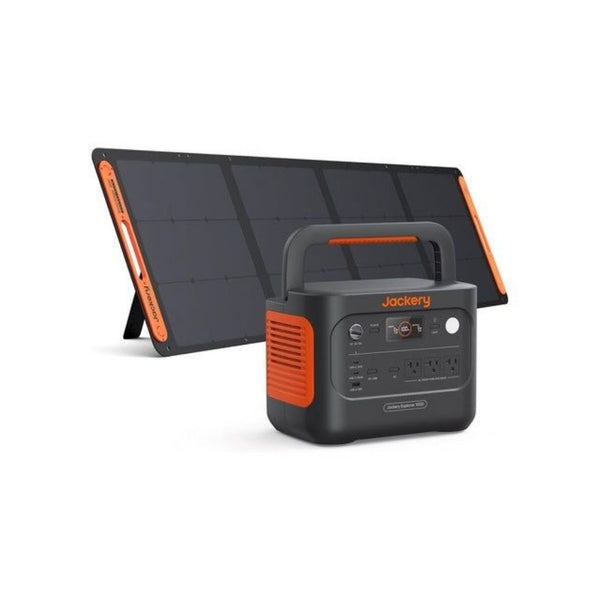 Jackery Explorer 1000v2 Portable Power Station + 200W Solar Panel