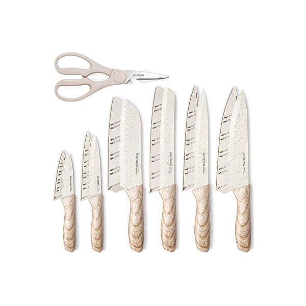 13-Piece Astercook Stainless Steel Knife Set
