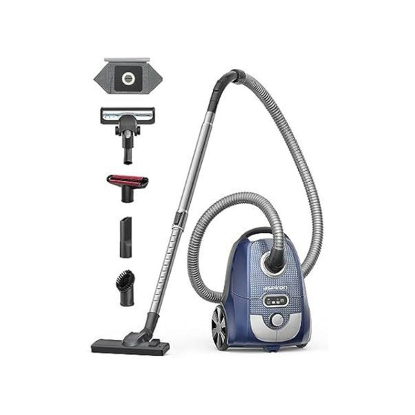 Aspiron 1300W Bagged Canister Vacuum Cleaner
