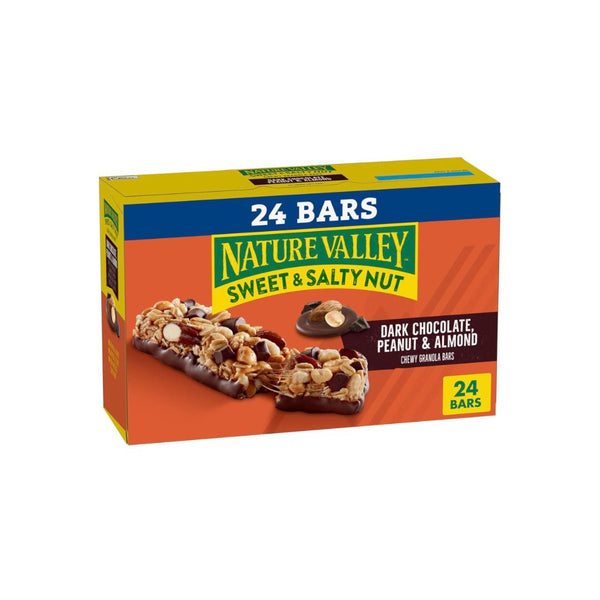 24 Bars Nature Valley Granola Bars, Dark Chocolate Almond