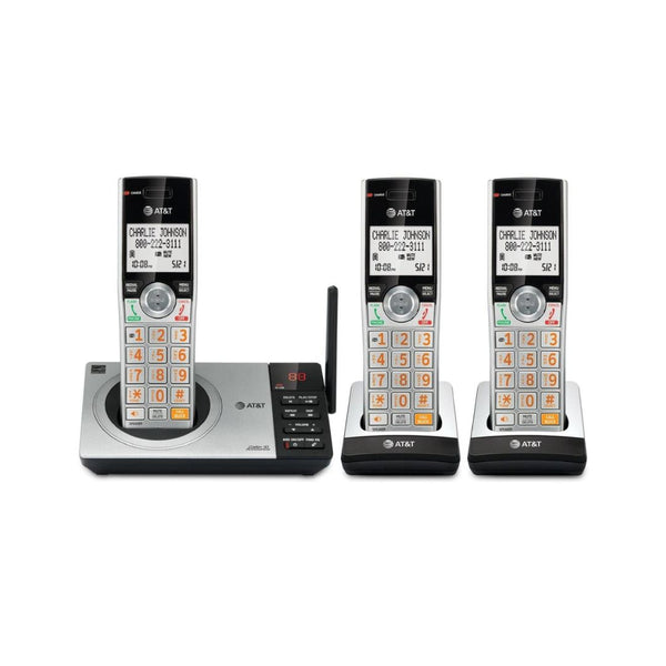 AT&T 3-Handset Cordless Phone with Answering System