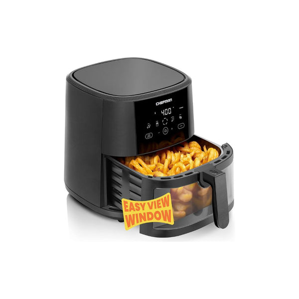 Chefman TurboTouch Easy View Air Fryer (8 Qt)