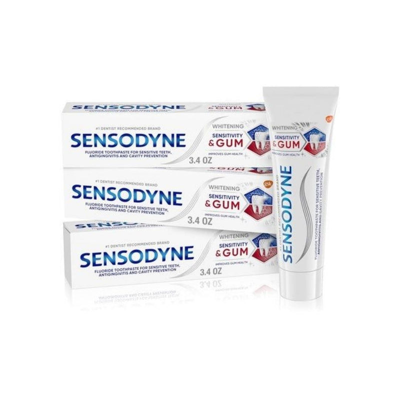 3 or 4 Tubes of Sensodyne Toothpaste
