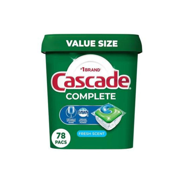 78 Cascade Complete Dishwasher Pods