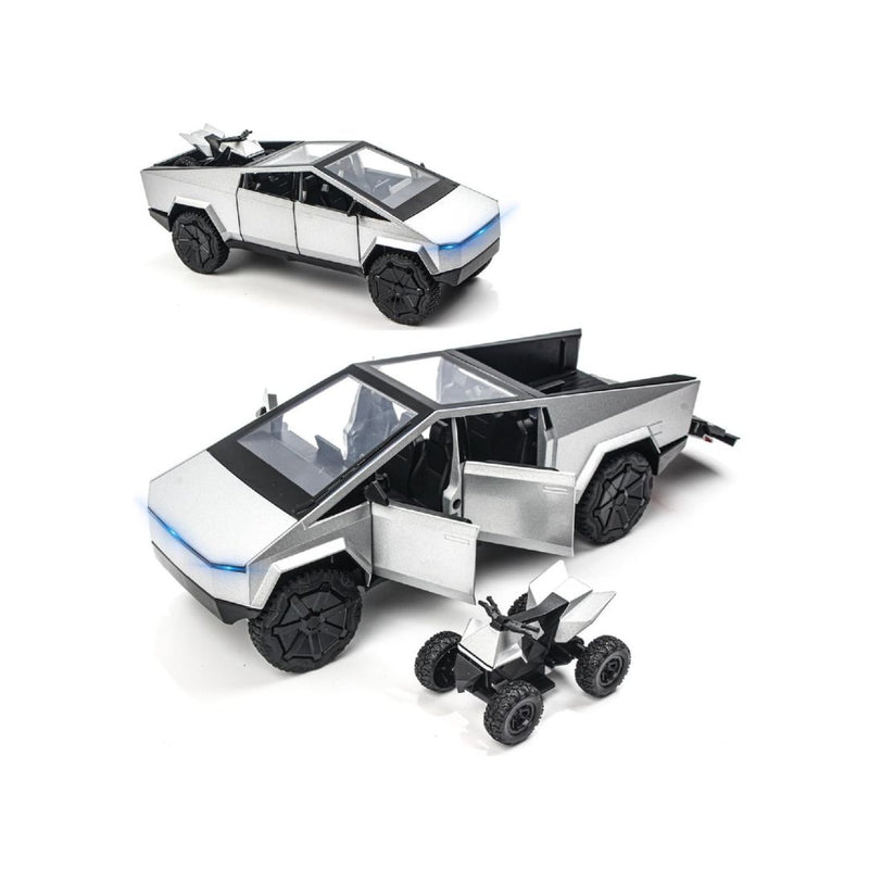 Cybertruck Die-Cast Toy Car with Sound and Light