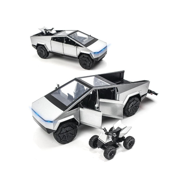 Cybertruck Die-Cast Toy Car with Sound and Light
