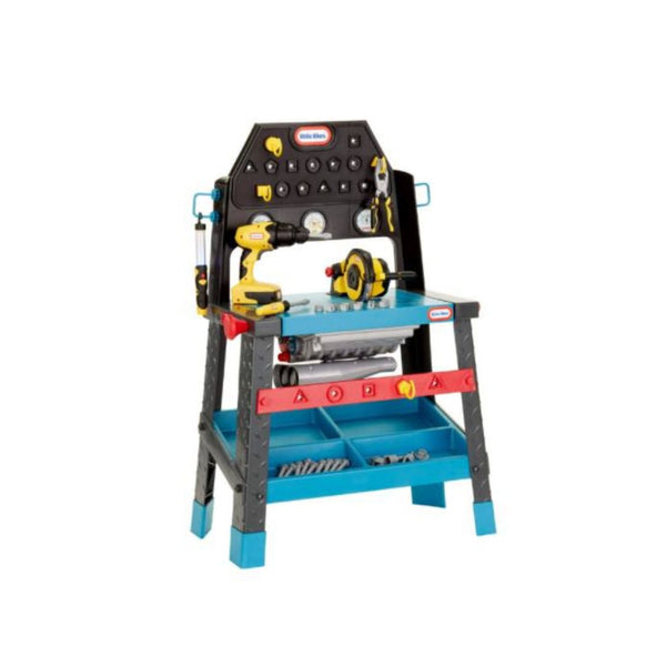 Little Tikes 2-in-1 Buildin' to Learn Motor Wood Shop Playset