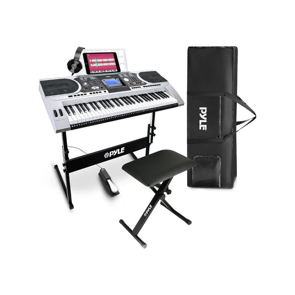 Full Pyle Digital Keyboard Set