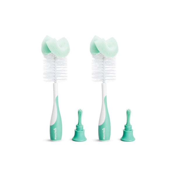2 Munchkin Sponge Bottle Brushes
