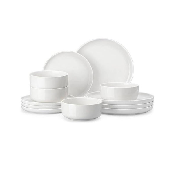 12-Piece MALACASAPorcelain Dinnerware Set