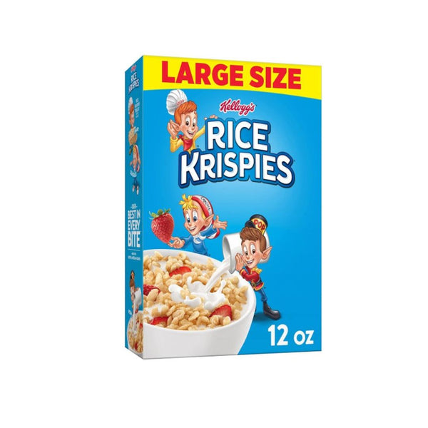 Large Box of Kellogg’s Rice Krispies Breakfast Cereal