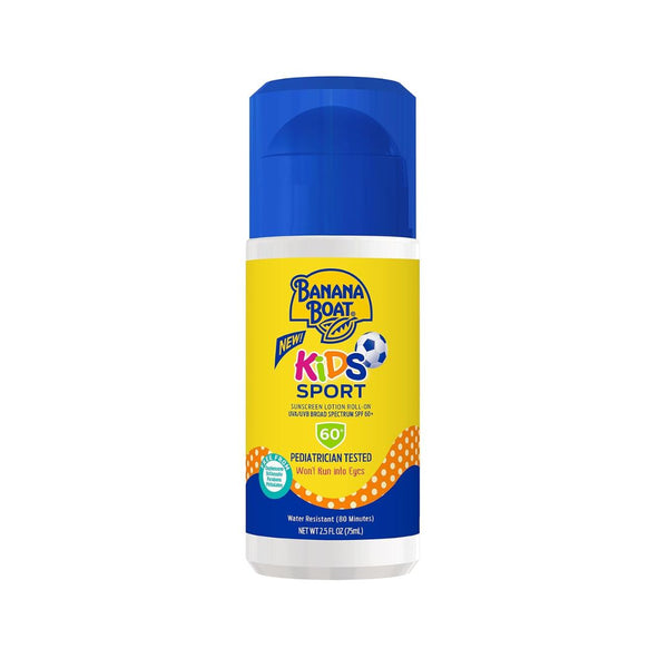 Banana Boat Sport Kids Sunscreen Roll On Lotion SPF 60