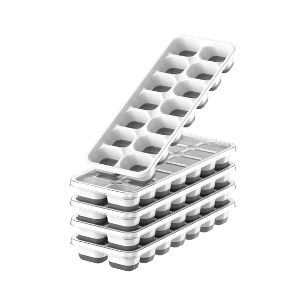 5-Pcs Ice Cube Tray Set