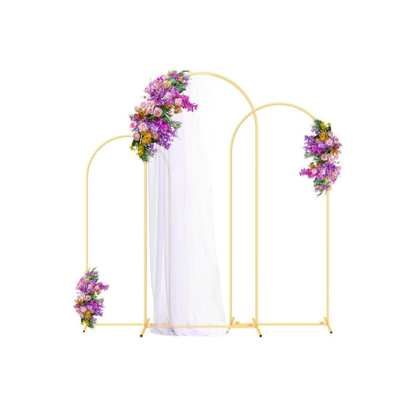 Set of 3 Arch Backdrop Stand