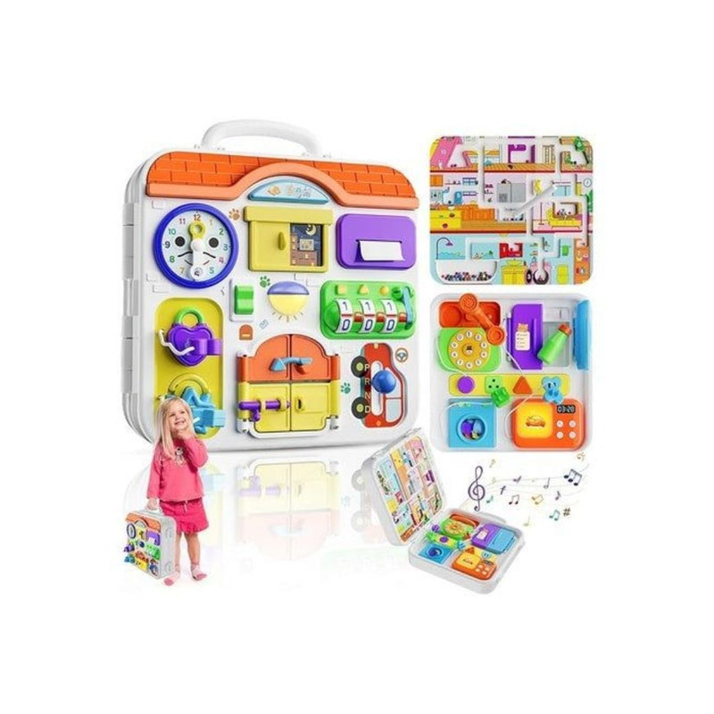 15-in-1 Musical Busy Board Toy