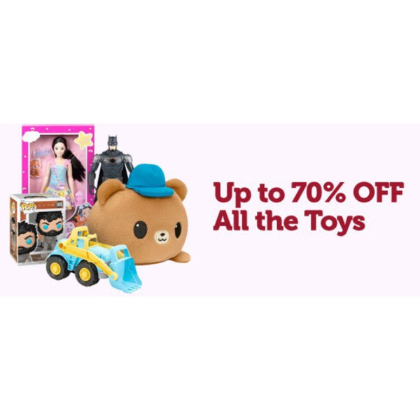 Save 70% Off When You Purchase 10 Or More Toys!