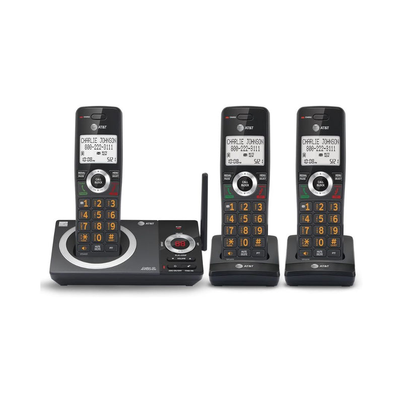AT&T DECT 6.0 3-Handset Cordless Phone